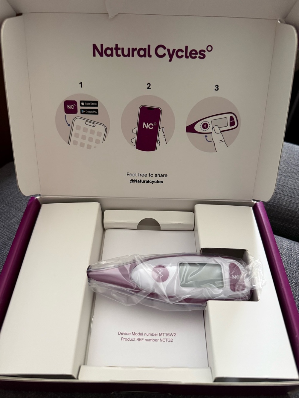 Digital Fertility Thermometer - Natural cycles Gen2